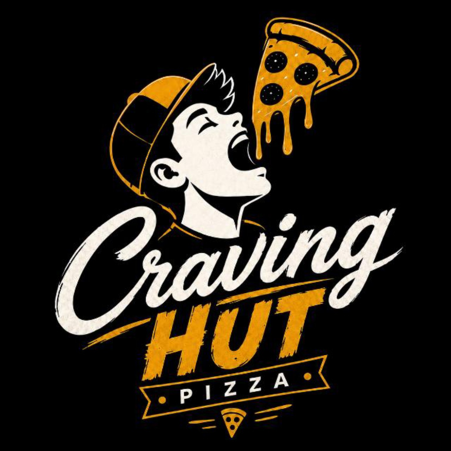 Craving Hut Pizza logo